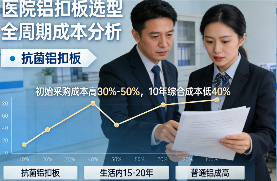 铝扣板厂家-医院抗菌铝扣板与普通铝扣板性能差异及适用场景对比