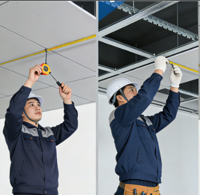 明架跌级铝扣板结构特征与工装适用场景梳理