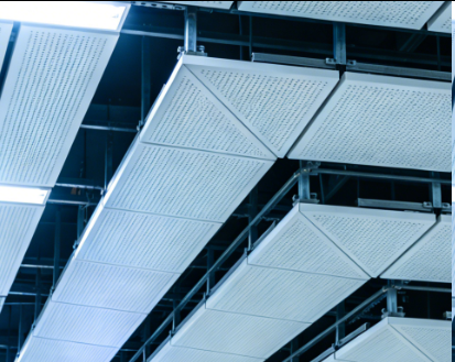 明架跌级铝扣板空间装饰性与结构功能性平衡设计